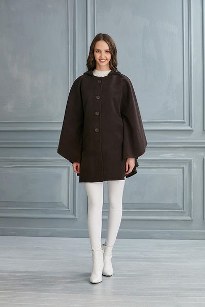 Işşıl 7004-κουκούλα Pregnant Stamp Cape-poncho