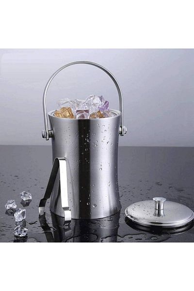 ABAREEK Stainless steel ice bucket  2.0L