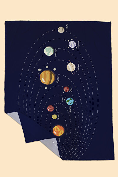 Arancione Co Milk Way Water Repellent, Yer/Mama Sandalyesi Altı, Aktivite, Yemek ve Oyun Örtüsü