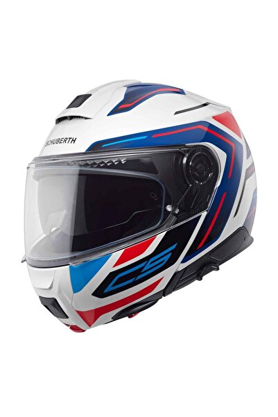 Schuberth Schubert C5 Omega White Çene Açılır Motosiklet Kask