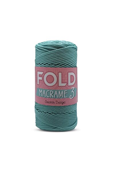FOLD Fire de macrame Nr.:3 - 165 Poliester, 1 Mm, 100 gr 115 M Geantă de ață ...