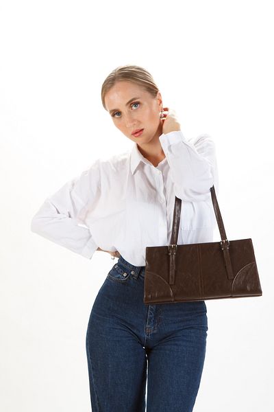 Newish Women's Buckle Hand Shoulder Bag