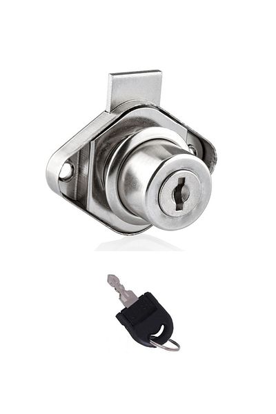 Banyolove Oval Cabinet Lock - Drawer Lock and Key