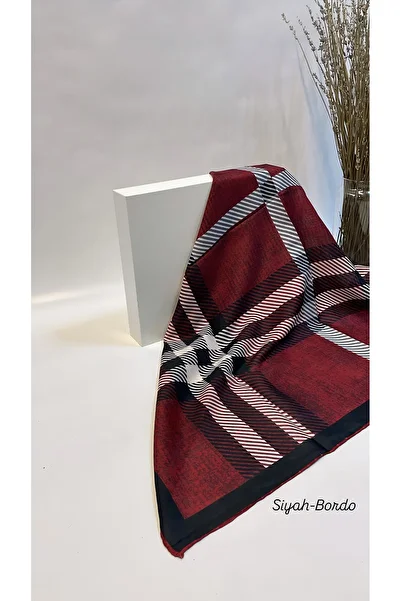 Onur Scarf - Women's Cotton Plaid Soft Scarf