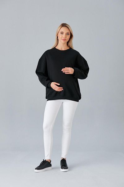Işşıl IŞIL 6487-Three Thread Raised Maternity Sweatshirt