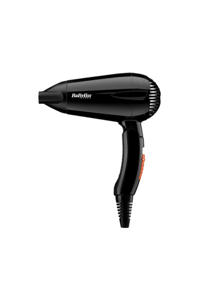 BABYLİSS مجفف الشعر Babyliss Worldwide Drying Travel Dry 2000 5344SDE - أسود