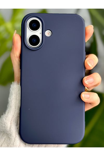 Go Aksesuar حافظة إطلاق من السيليكون المرن المقاوم للبقع مع مخمل داخلي متوافق مع هاتف Iphone 16