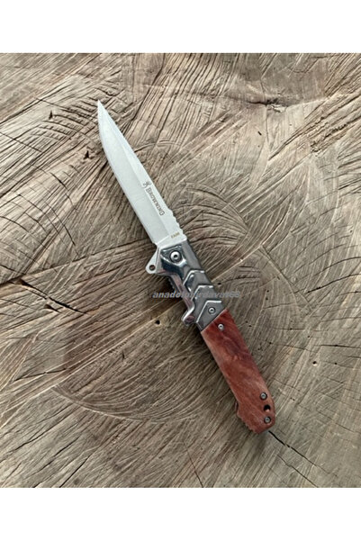 BRW CARBON ÇELİK ÖZEL ÇAKI KAMP ÇAKISI EMNİYETLİ ÇAKI CEP BIÇAK 22CM SWDEN