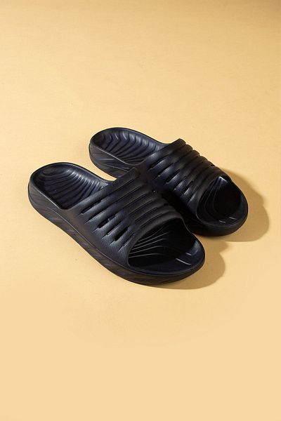 Pembe Potin Unisex Navy Blue Eva - Άνετα σανδάλια θάλασσας και παραλίας