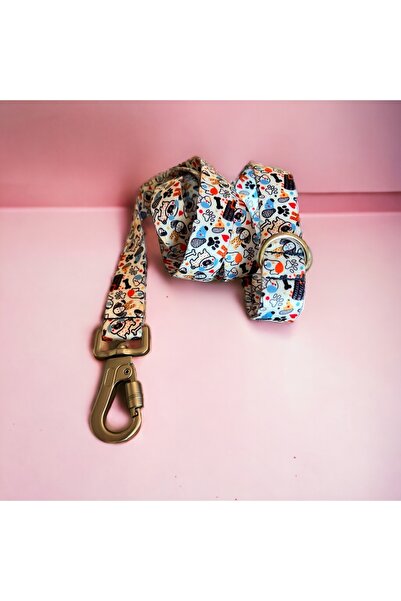 PAWLOOK , Whıte Bone, Köpek Gezdirme Tasması, Gezdirme Kayışı, Köpek Tasması, Recycled, Geri Dönüştürülmüş