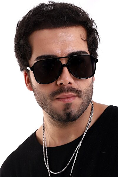 Della Pianto Black Unisex Sunglasses