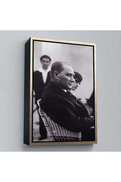 Harita Sepeti Ζωγραφική Mustafa Kemal Atatürk σε καφέ πλαίσιο Skimble