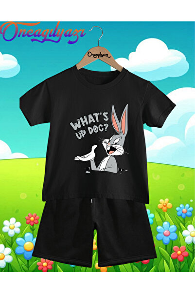 oneagılyazı ŠTA JE NOVO, DOKTOR ZEJKO Štampano Oversize kroj Dječje šortsevi ...