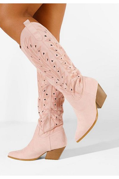 B T Shoes Cizme de vara Indaia roz