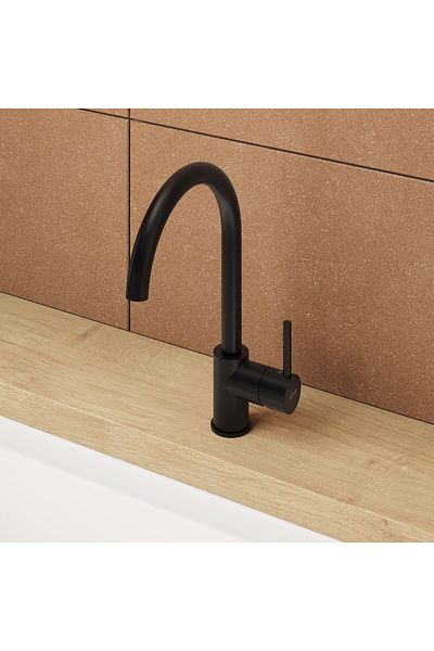 Artema Sink A4209136 Minimax S - Matte Black Kitchen Mixer