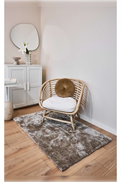 Apex Halı Vega Vizon Yumuşak Dokulu Üst Kalite Yıkanabilir Pelüş Post Halı