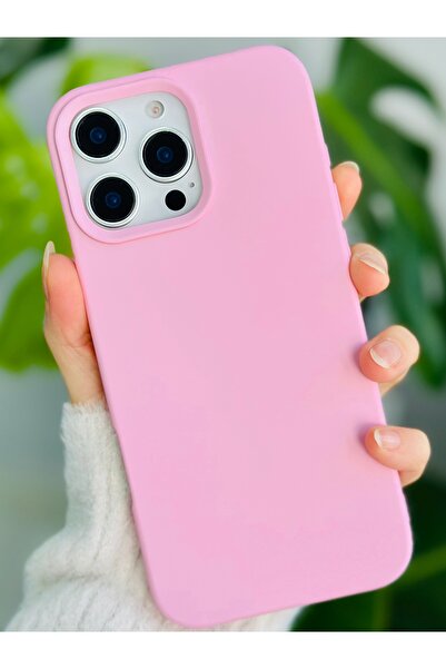 Go Aksesuar Iphone 14 Promax Uyumlu Içi Kadife Esnek Silikon Leke Tutmaz Lans...