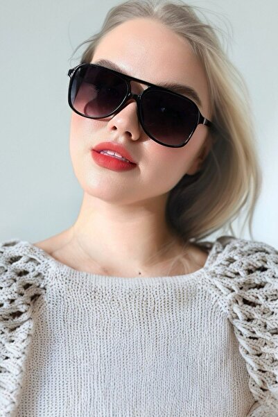Della Pianto Black Unisex Sunglasses