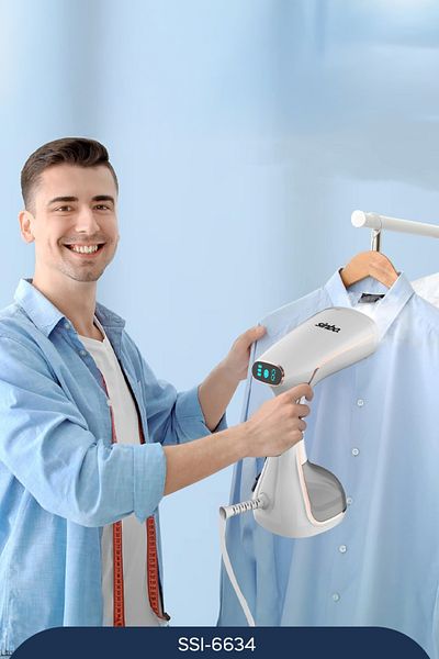 Sinbo White Ssi-6634 Vertical Steam Wrinkle Remover 1640W