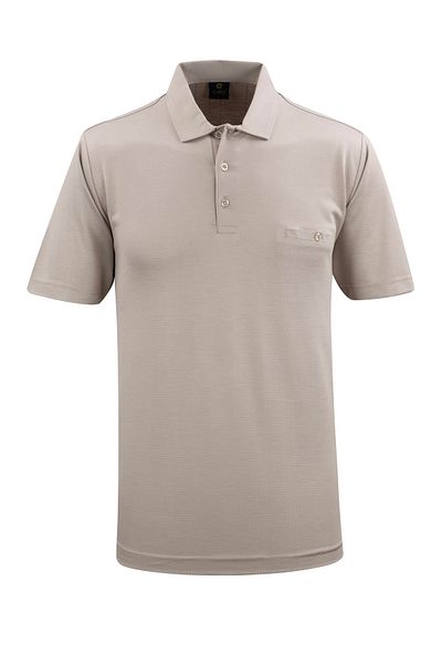 Çizgi Triko Ανδρικό μπλουζάκι Polo Neck Classic Fit με τσέπη - 5107