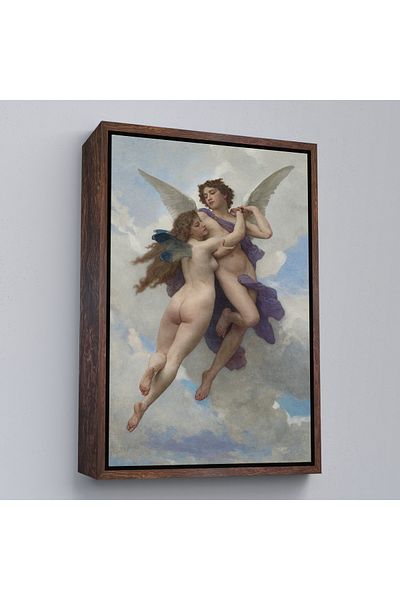 Harita Sepeti Картина на платно с кафява рамка от Уилям Адолф Бугро, 1890 г.
