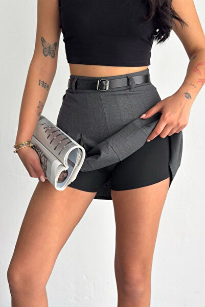 Swana Fusta de damă din țesătură plisată