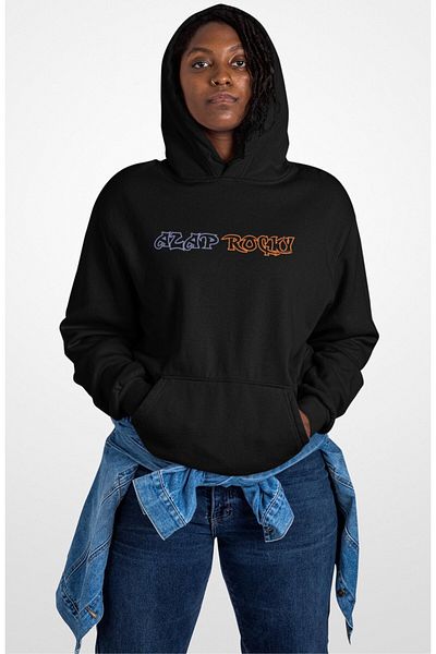 Fuddy Moda Oversize Asap Rocky Calmness Cover Sweatshirt Unisex Rapper Themed Hoodie