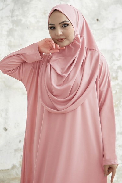 InStyle One Piece Pink Prayer Dress