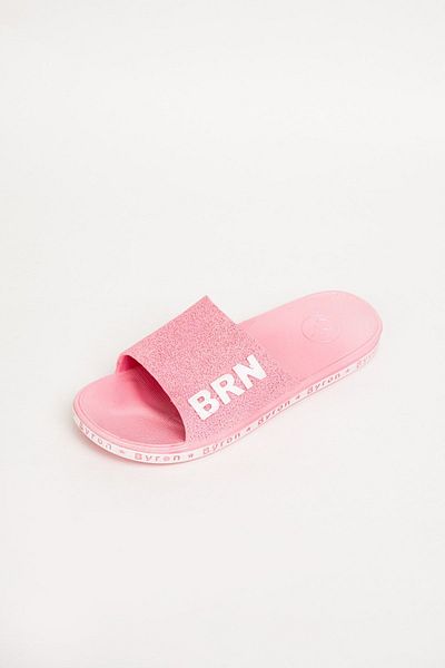 BRN Anatomical Non-Slip Sole Bathroom Toilet Slippers Fuchsia