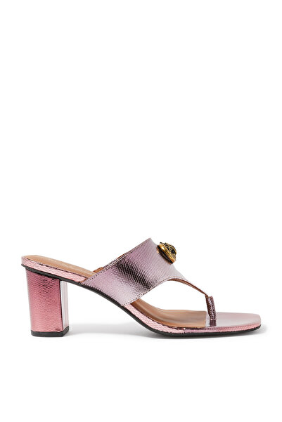 Kurt Geiger Elegant T-Bar Heeled Sandals