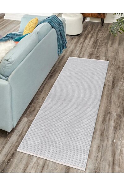KilimistA RAVİ Yıkanabilir Yolluk Kaydırmaz,Pamuk Dokuma,Premium Kalite Salon...