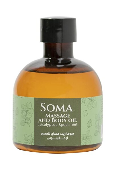Soma Massage Body Oil Eucalyptus 170ml (3987) --- سوما زيت مساج للجسم اوكالبت...