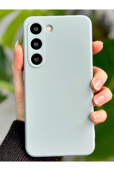 Go Aksesuar حافظة سيليكون مرنة متوافقة مع هاتف Galaxy S23