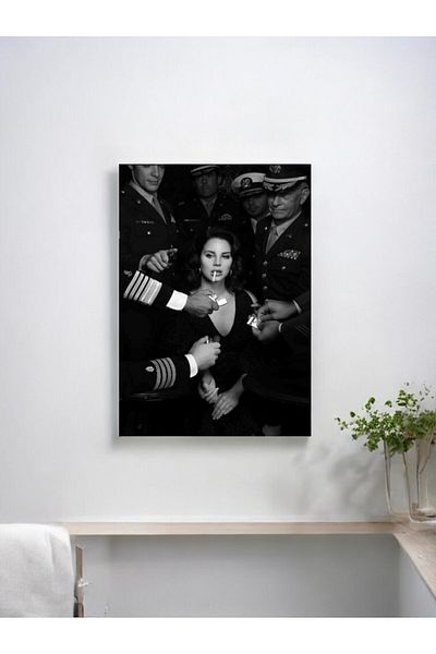 Major Selection Tablou din lemn Lana Del Rey 20 x 30 cm Model 1