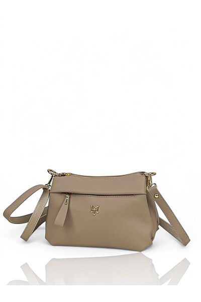 MOTTO Soft Leather Multi-Compartment Women's Bag
