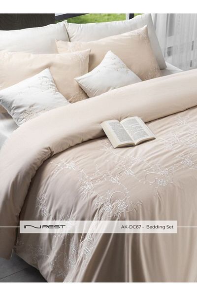 INREST Dandelion Duvet Cover Set (Without Filling) Cotton 100% Single Size 160x230 cm - 5 Pieces
