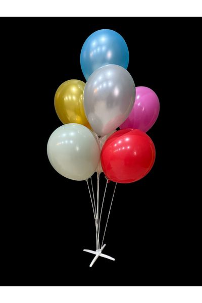 Parti Atölyesi New 85cm Large Size Balloon Stand with 7 Rods
