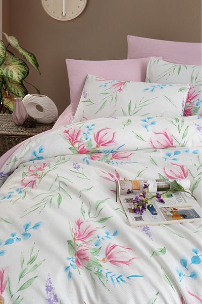 MyStory Home Set cuvertură de pilota unică Tulip