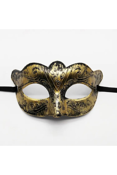 Skygo Ieg ™   Gold Color Antique Masquerade Mask – Venetian Style Party Mask ...