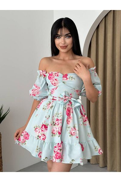Viyamo Rucka Mini rochie cu talie