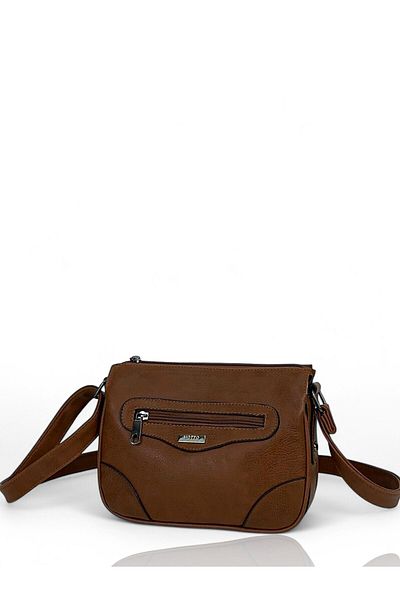 MOTTO Soft Leather Multi-Compartment Women's Bag