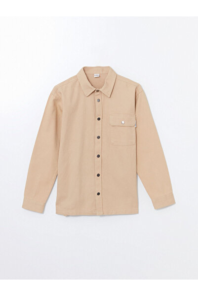 LC Waikiki Özmarka Jachetă cămașă cu mânecă lungă pentru băieți, sezon nou