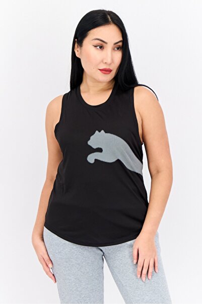 Puma Women Sportswear Fit Sleeveless Training Top, Black