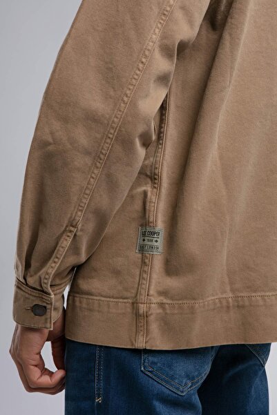 Lee Cooper Мъжко дънково яке Veron с един джоб, 100% памук, стандартна кройка - 251 LCM 231003 6103