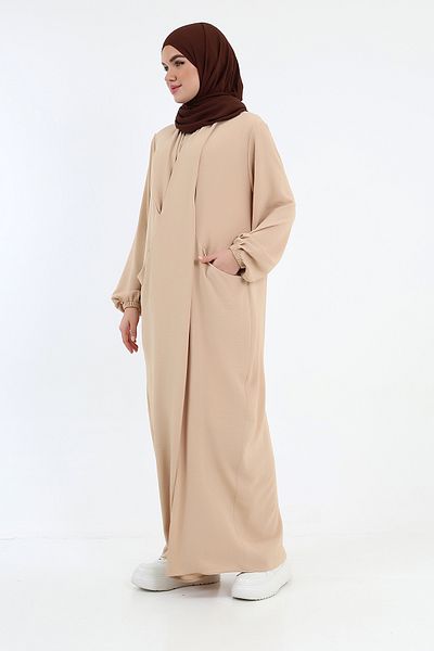 Berel Moda Bihter Cross Dress Stone Color