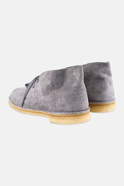 CLARKS Men Desert Boot Lace Up Casual Shoes, Grey