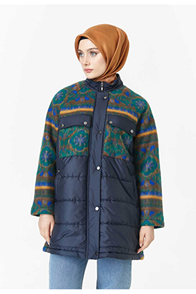 Setrms 2413013 Desen Mixli Kapitone Kaban