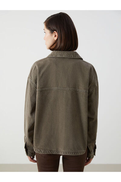 LC Waikiki Oversize Women's Jean Shirt Jacket