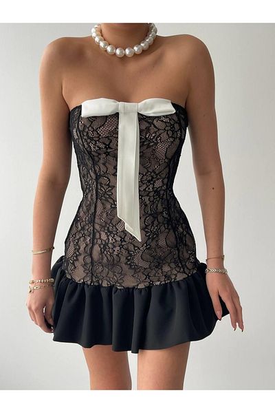 COTTONLAB Rochie fără bretele Vencover