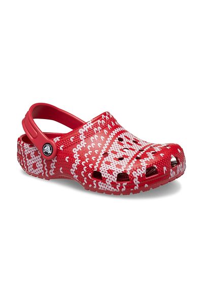 Crocs Saboti Crocs Classic Kids Holiday Sweater K - 209221-90H